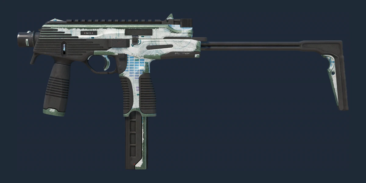 MP9 | Spy Prototype (Battle-Scarred) preview