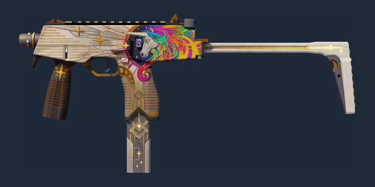 StatTrak™ MP9 | Starlight Protector (Well-Worn) preview