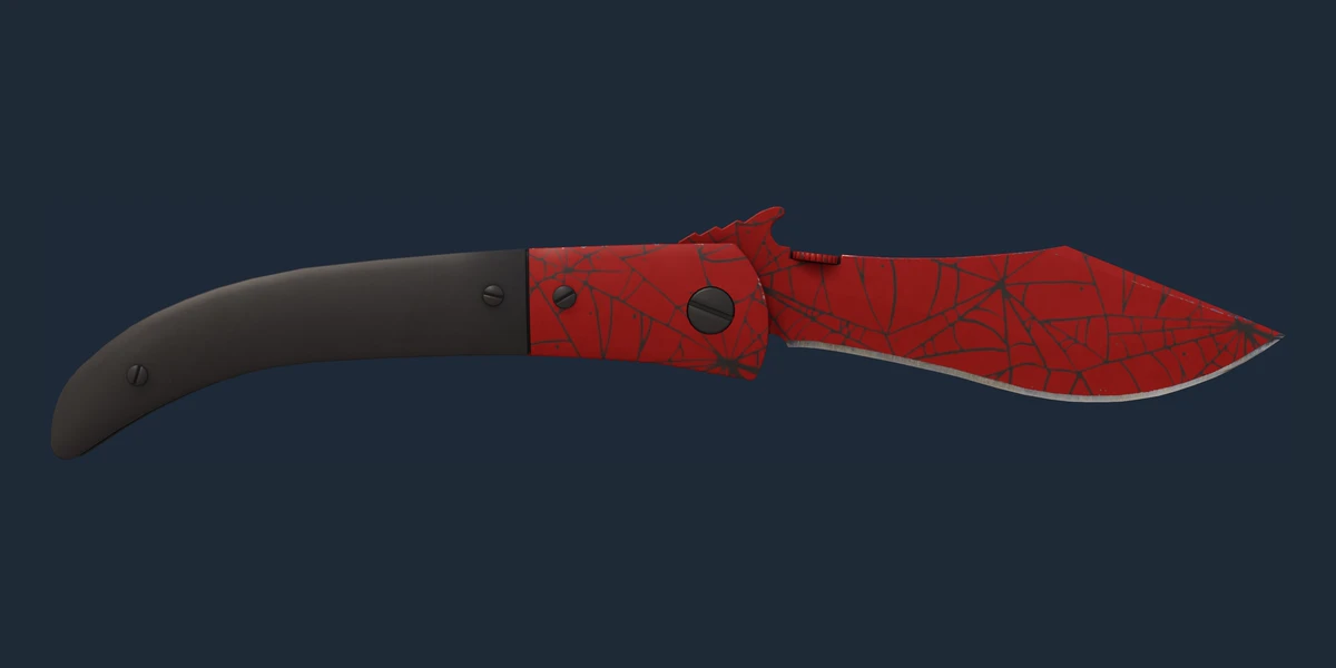 Forhåndsvisning af Navaja-kniv (★ StatTrak™) | Crimson Web (Lidt slidt)
