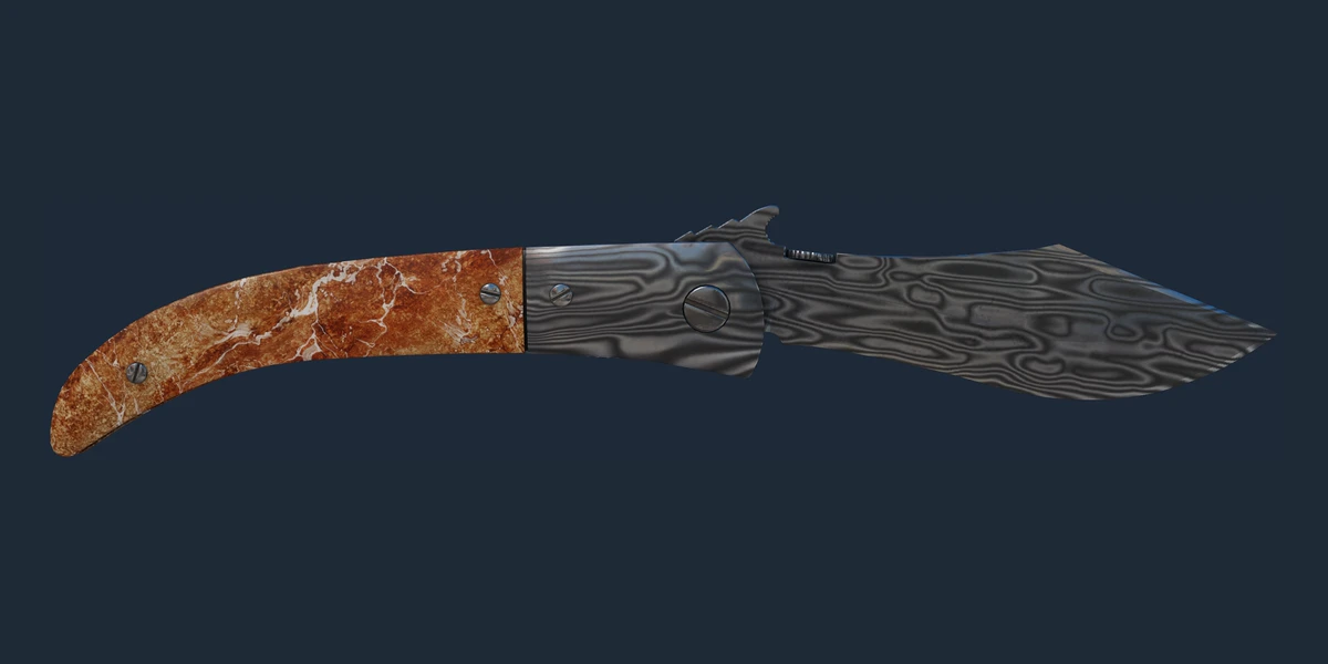 ★ StatTrak™ Navaja Knife | Damascus Steel (Field-Tested) preview
