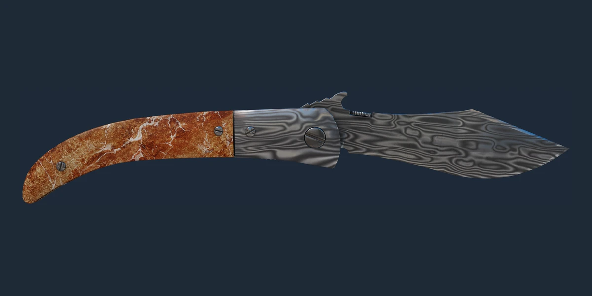 Náhled: Nůž Navaja (★ StatTrak™) | Damascus Steel (Zbrusu nový)