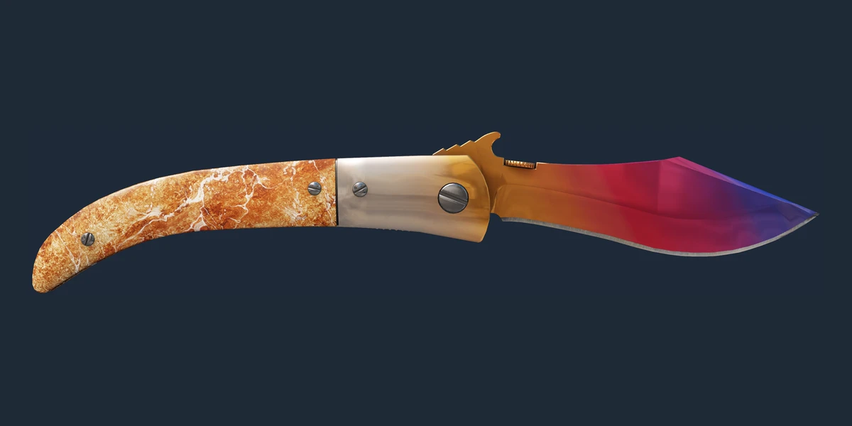 Náhled: Nůž Navaja (★ StatTrak™) | Fade (Zbrusu nový)