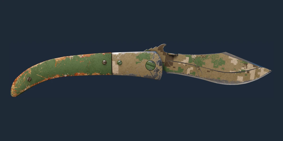 ★ StatTrak™ Navaja Knife | Forest DDPAT (Battle-Scarred) preview
