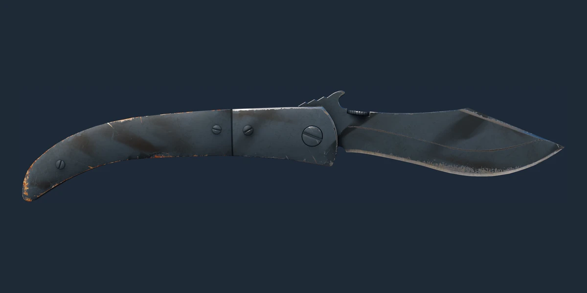 ★ StatTrak™ Navaja Knife | Night Stripe (Well-Worn) preview