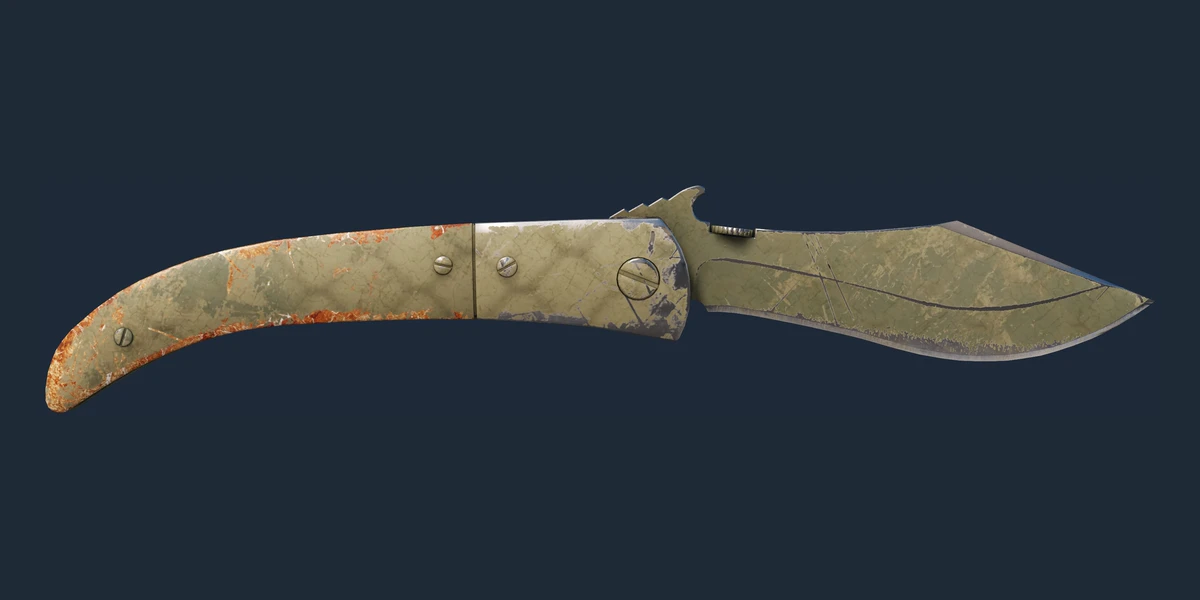 ตัวอย่าง มีดนาวาฮา (★ StatTrak™) | Safari Mesh (ถลอกปอกเปิกจากการรบ)