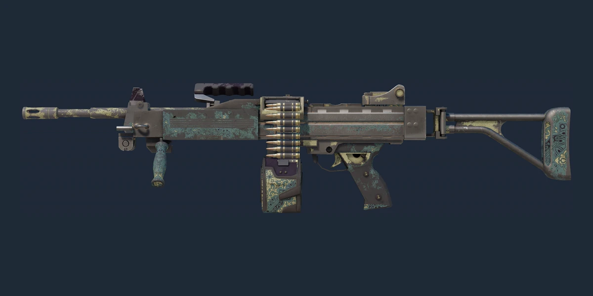 Negev | Boroque Sand (Battle-Scarred) preview