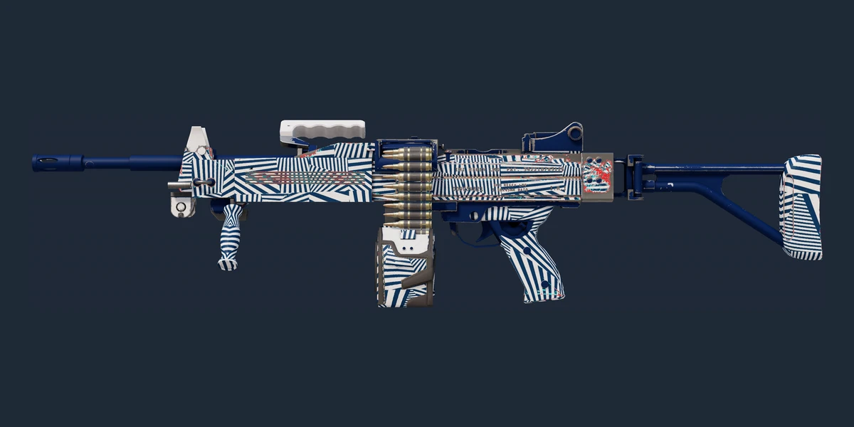Προεπισκόπηση του StatTrak™ Negev | Dazzle (Με ελάχιστες φθορές)