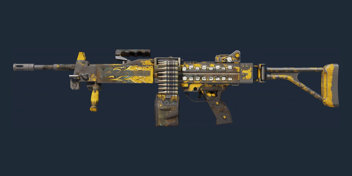 ตัวอย่าง Negev | Loudmouth (ถลอกปอกเปิกจากการรบ)