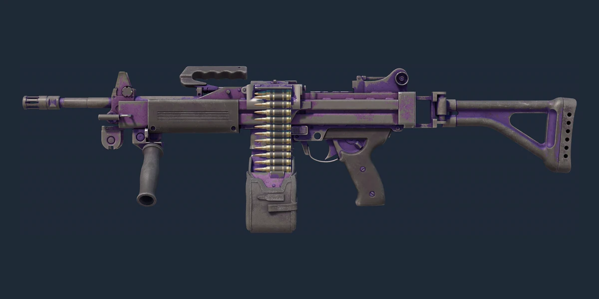 Negev | Sour Grapes (Battle-Scarred) preview