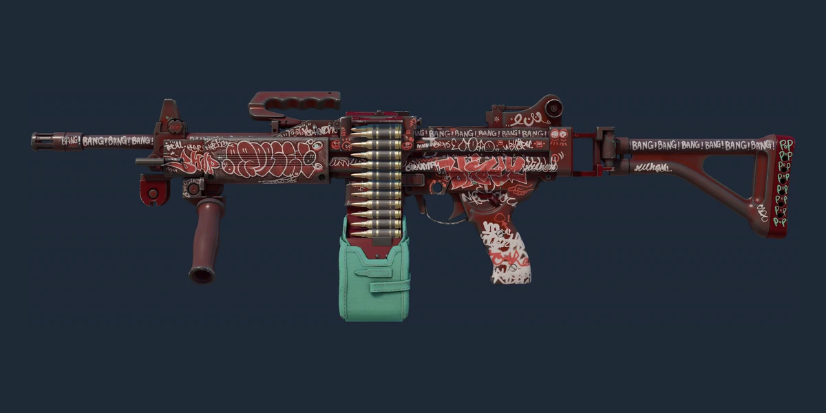ตัวอย่าง Negev | Wall Bang (ผ่านการทดสอบภาคสนาม)