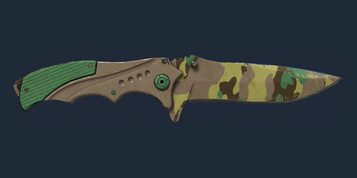 Anteprima di Coltello Nomade ★ StatTrak™ | Boreal Forest (Consumato)