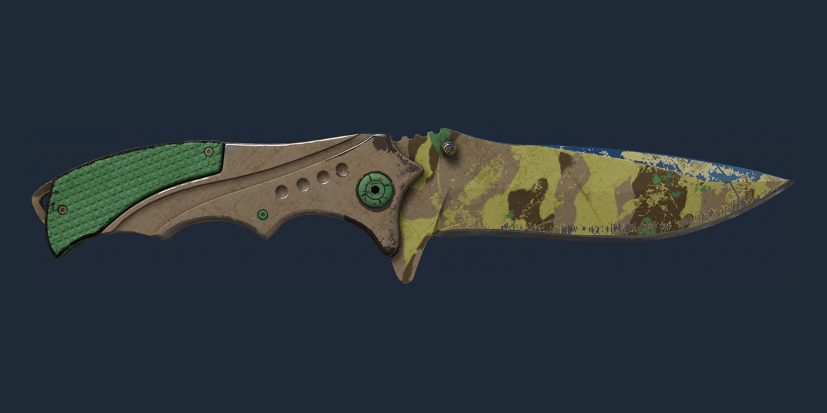 ★ Nomad Knife | Boreal Forest (Battle-Scarred) preview