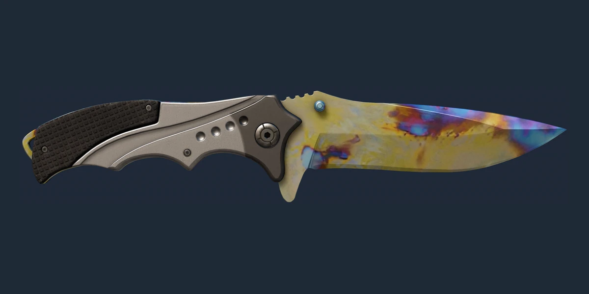 Náhled: Outdoorový nůž ★ | Case Hardened (Zbrusu nový)