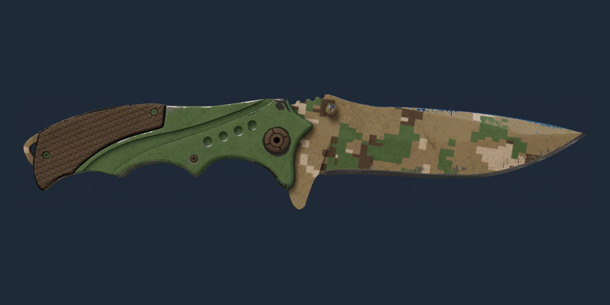 ★ Nomad Knife | Forest DDPAT (Well-Worn) preview