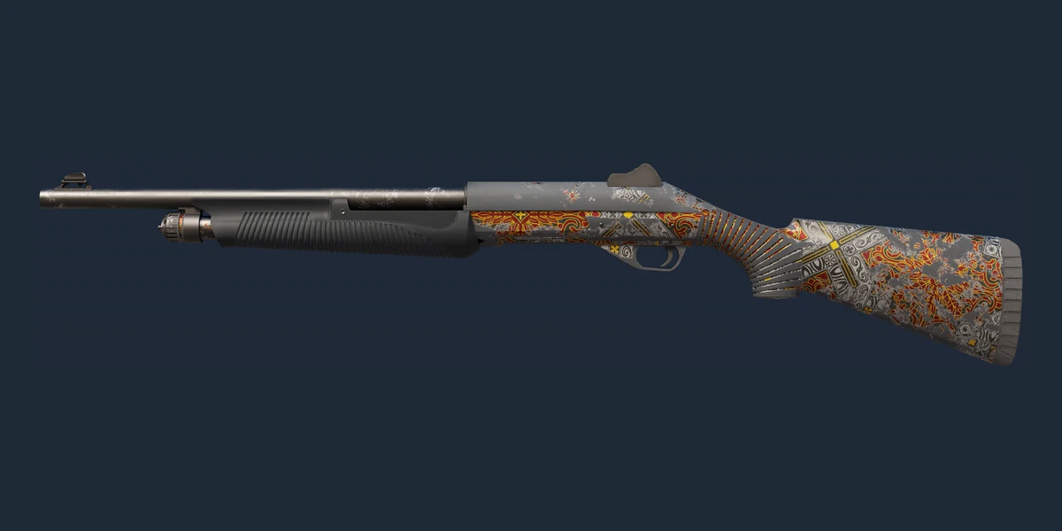 Nova | Baroque Orange (Battle-Scarred) preview
