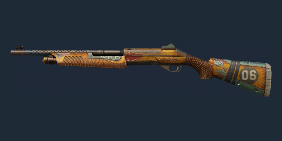 StatTrak™ Nova | Wild Six (Battle-Scarred) preview