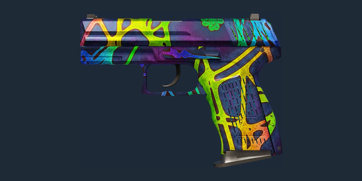 StatTrak™ P2000 | Acid Etched (Well-Worn) preview