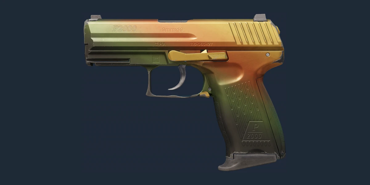 P2000 | Amber Fade (Field-Tested) preview