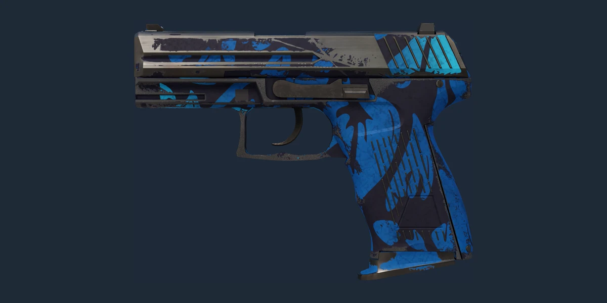 StatTrak™ P2000 | Oceanic (Battle-Scarred) preview