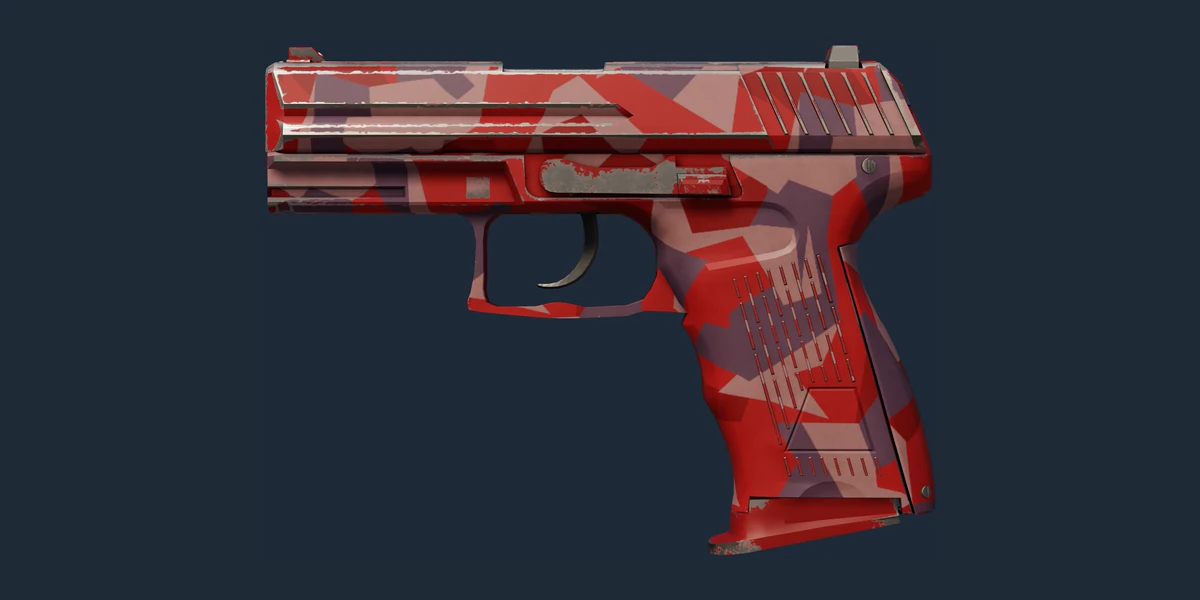 Náhled: P2000 | Red FragCam (Lehce opotřebený)