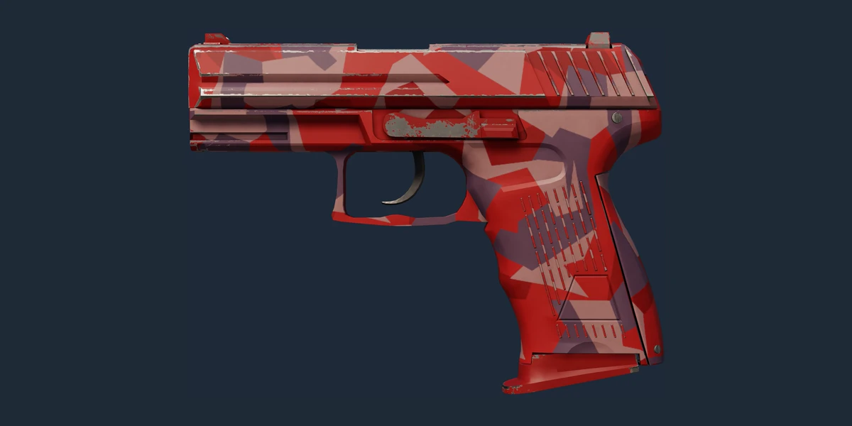 Náhled: P2000 | Red FragCam (Zbrusu nový)