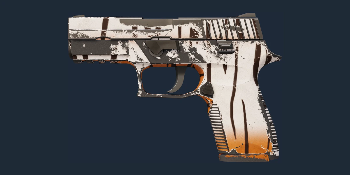 Souvenir P250 | Bengal Tiger (Well-Worn) preview