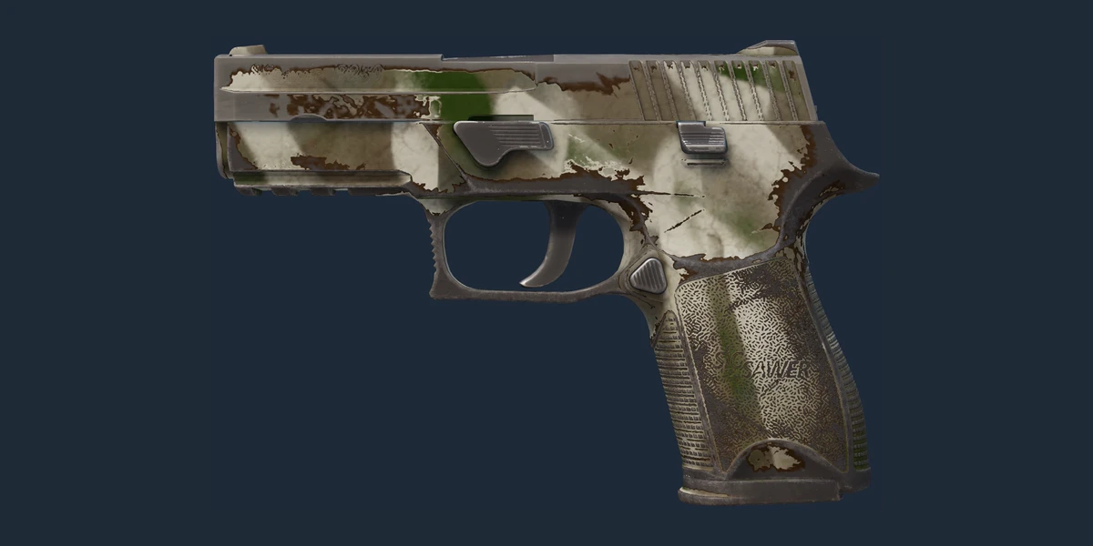 P250 | Bone Mask (Well-Worn) preview