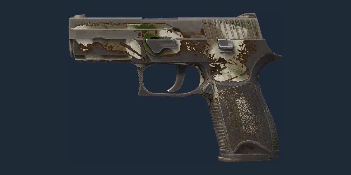 P250 | Bone Mask (Battle-Scarred) preview