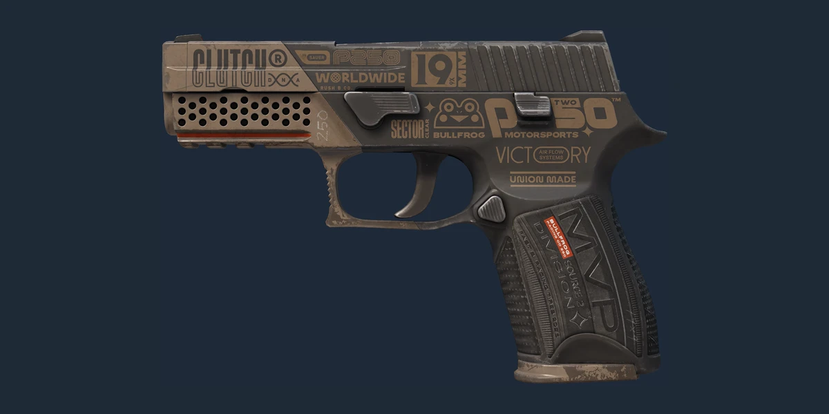 StatTrak™ P250 | Bullfrog (Well-Worn) preview