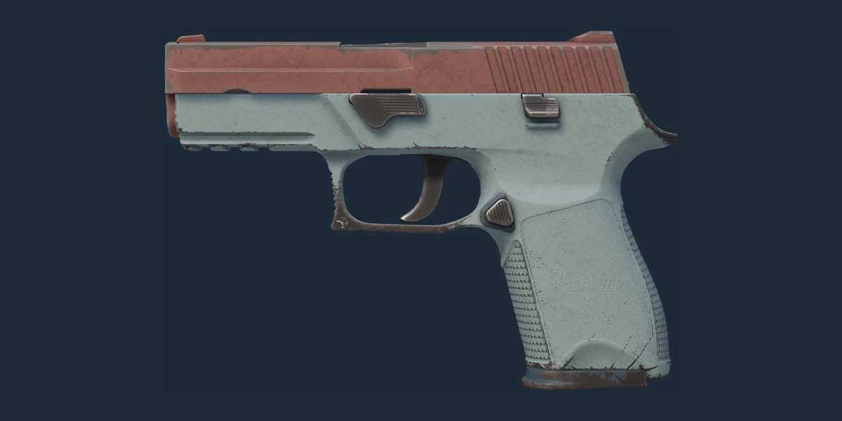 Náhled: P250 (Suvenýr) | Copper Oxide (Opotřebený)