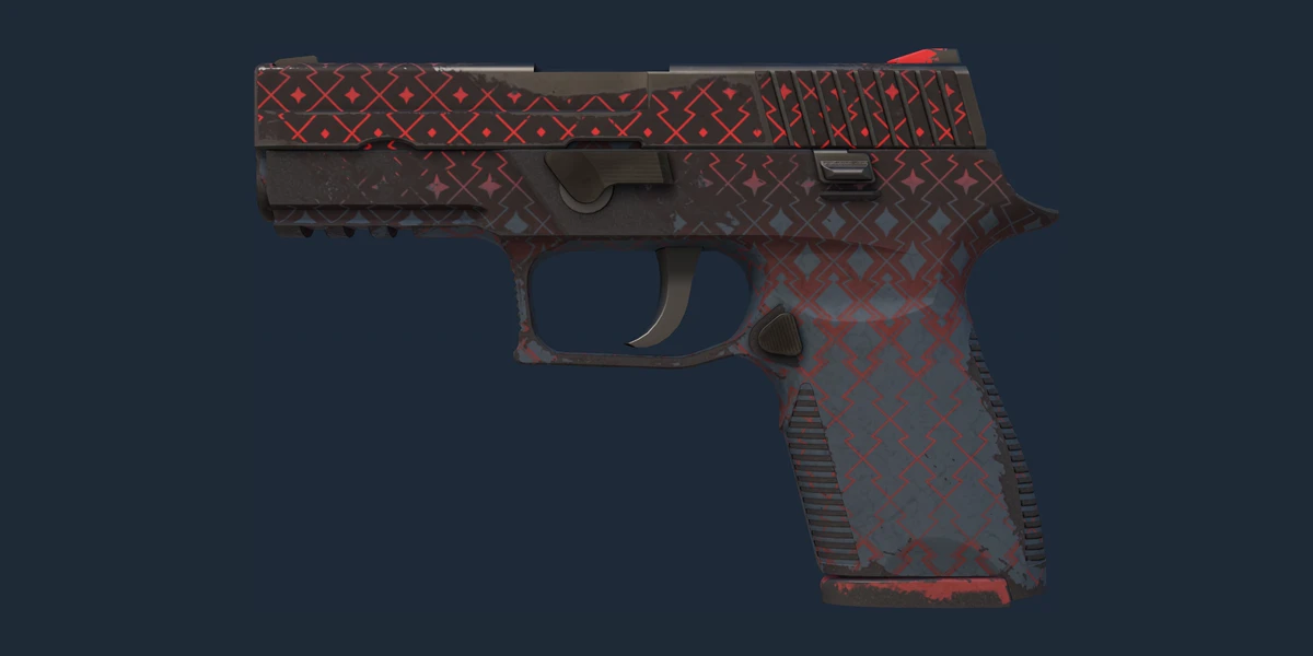 Souvenir P250 | Crimson Kimono (Field-Tested) preview