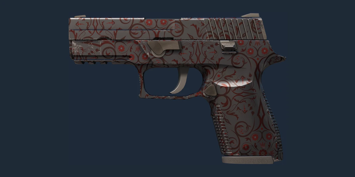 Náhled: P250 | Dark Filigree (Lehce opotřebený)