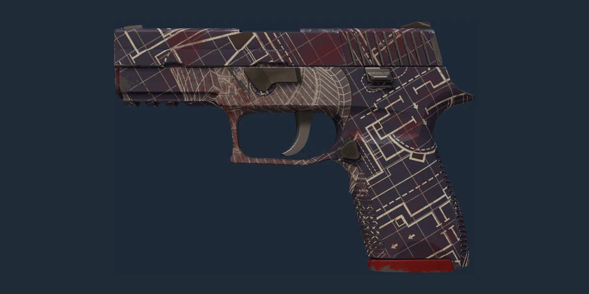 Souvenir P250 | Facility Draft (Minimal Wear) preview