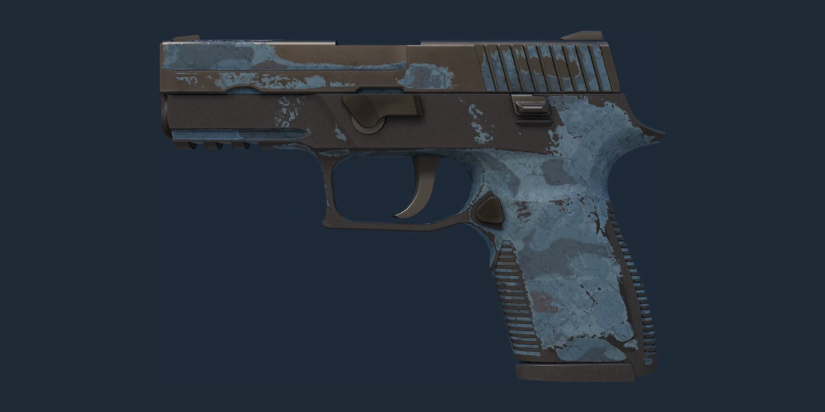 Souvenir P250 | Forest Night (Battle-Scarred) preview