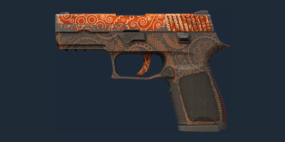 Náhled: P250 | Mehndi (Poničený bojem)