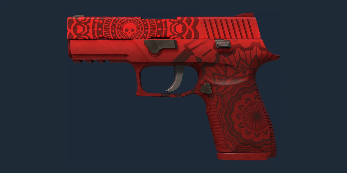 Náhled: P250 | Muertos (Silně opotřebený)