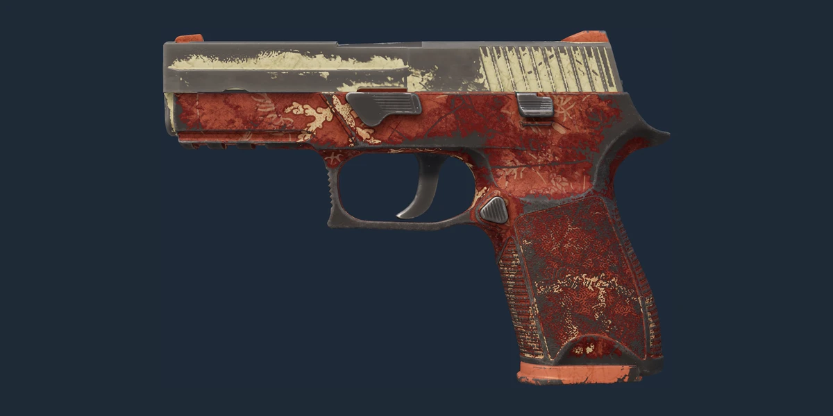 P250 | Red Tide (Battle-Scarred) preview