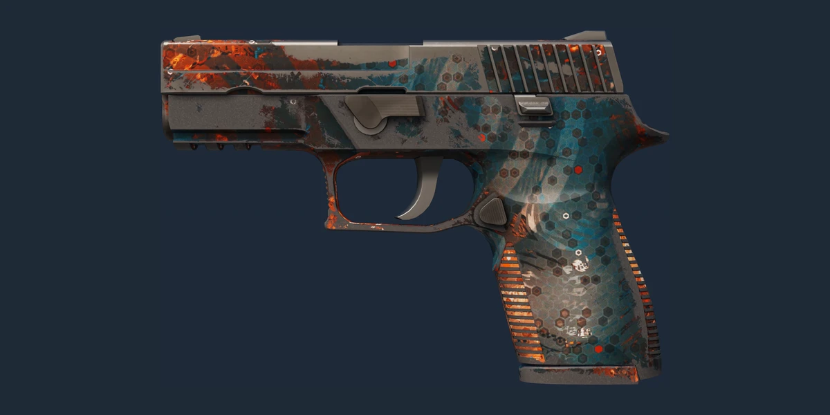 P250 | Supernova (Well-Worn) preview