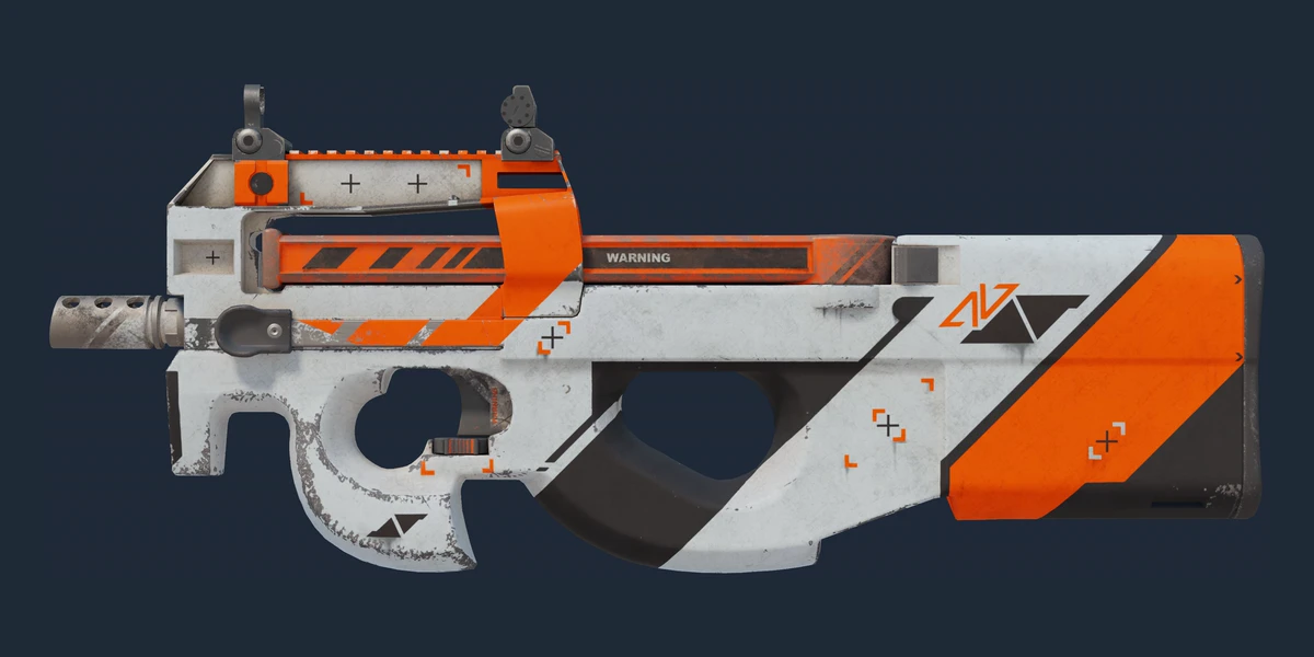 Kohteen StatTrak™ P90 | Asiimov (Aikansa elänyt) esikatselu
