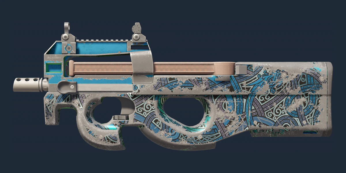P90 | Astral Jörmungandr (Battle-Scarred) preview