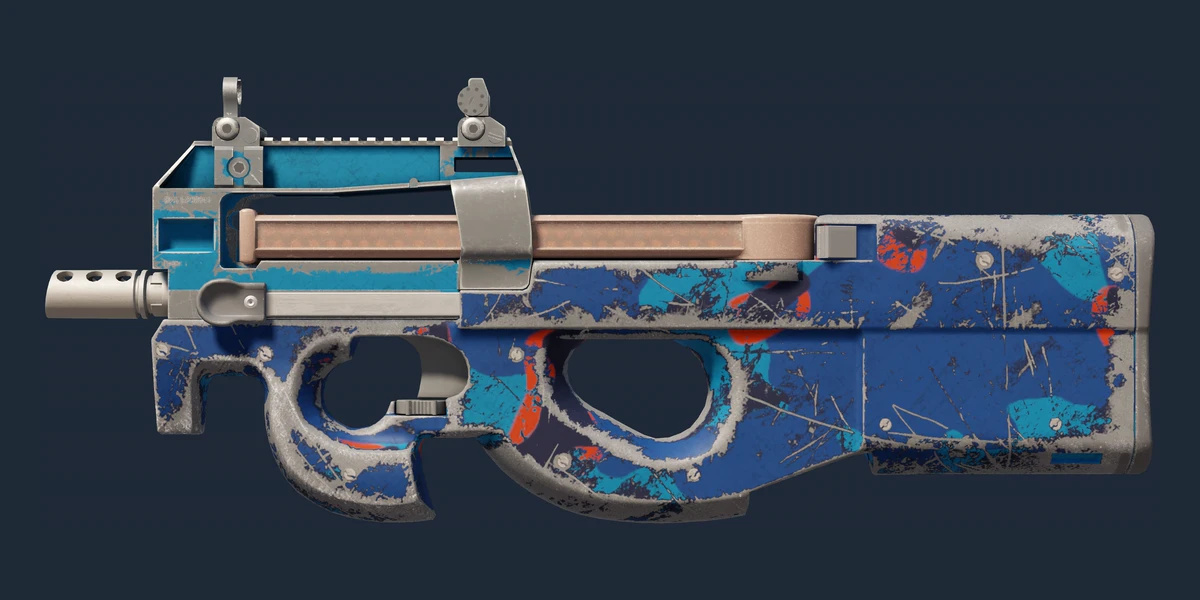P90 | Blind Spot (かなり摩耗) のプレビュー