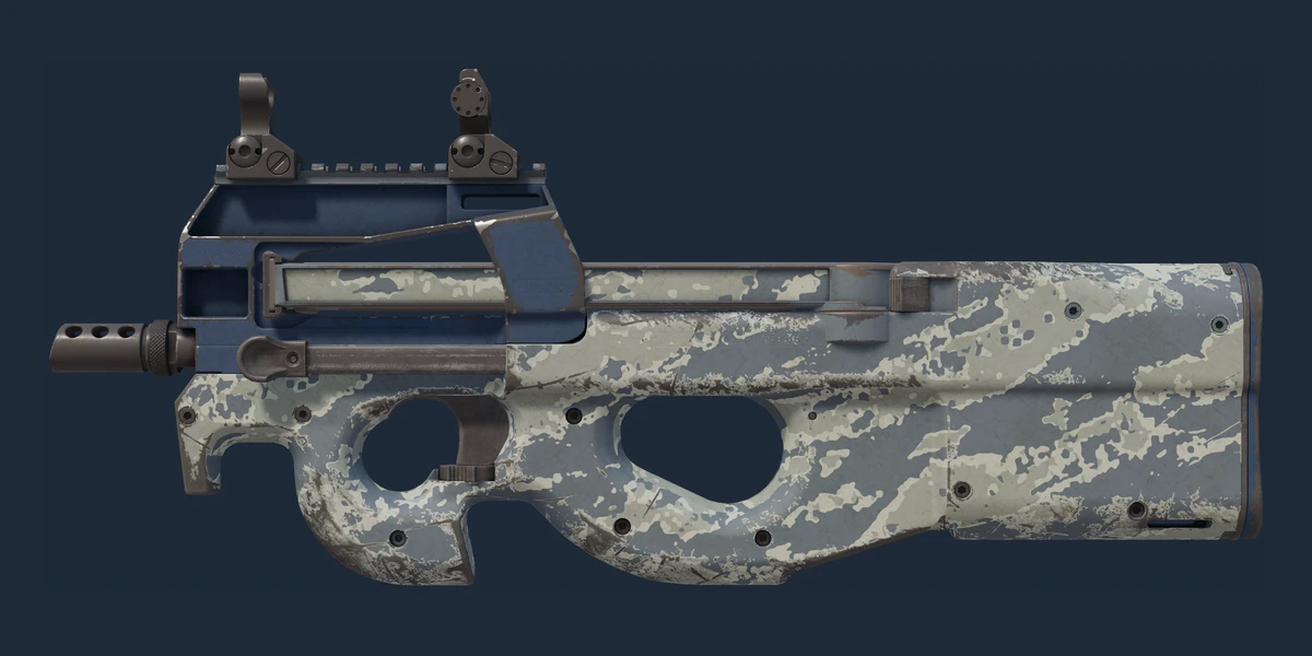 Voorbeeld van P90 | Blue Tac (Lichte slijtage)