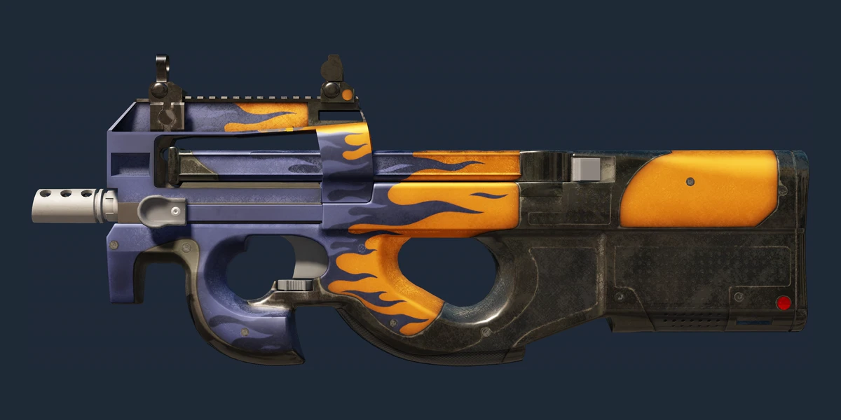 Vista previa de P90 StatTrak™ | Acribillador (Bastante desgastado)