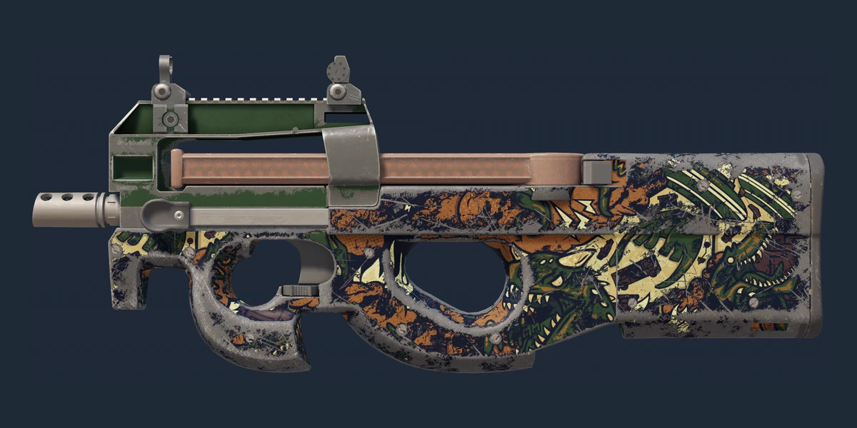 Forhåndsvisning av P90 | Cocoa Rampage (Velbrukt)