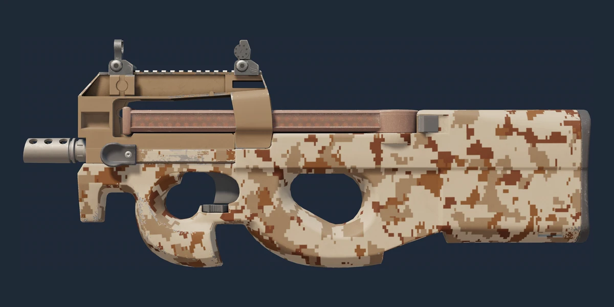 Xem trước P90 (Lưu niệm) | Desert DDPAT (FN - Mới cứng)