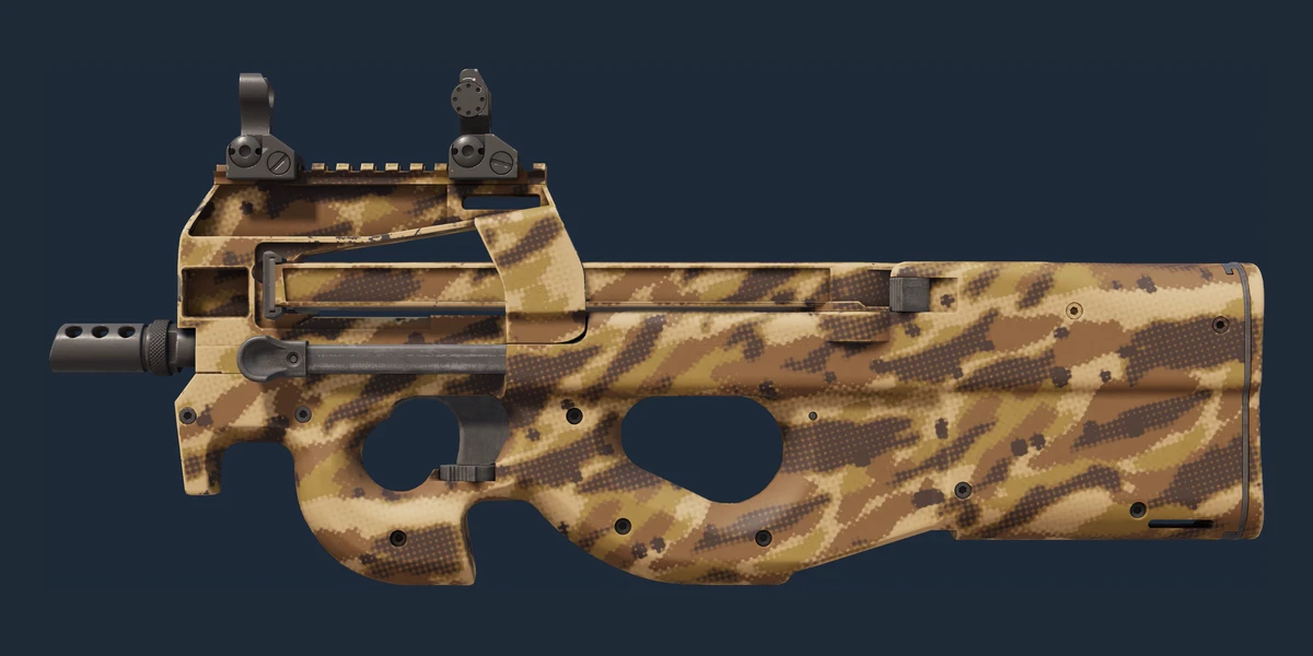 P90 | Sivatagi Féltónus (Gyári új) előnézete