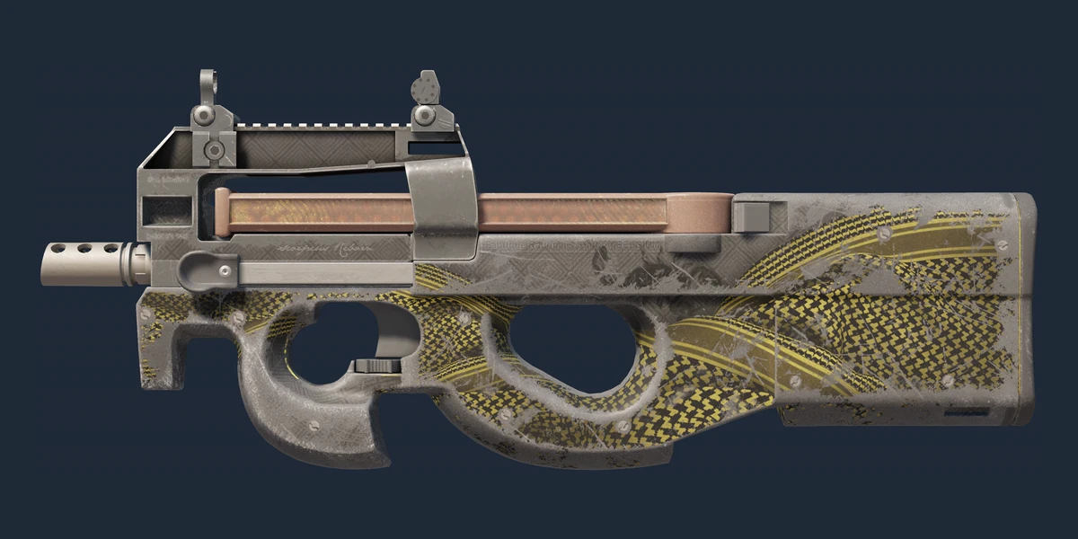 Предпросмотр: P90 | Война в пустыне (Закалённое в боях)