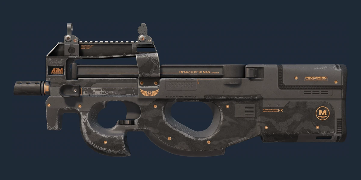 Voorbeeld van P90 | Elite Build (Lichte slijtage)
