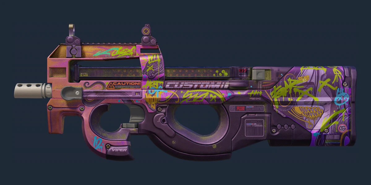 P90 | Neoqueen (Battle-Scarred) preview
