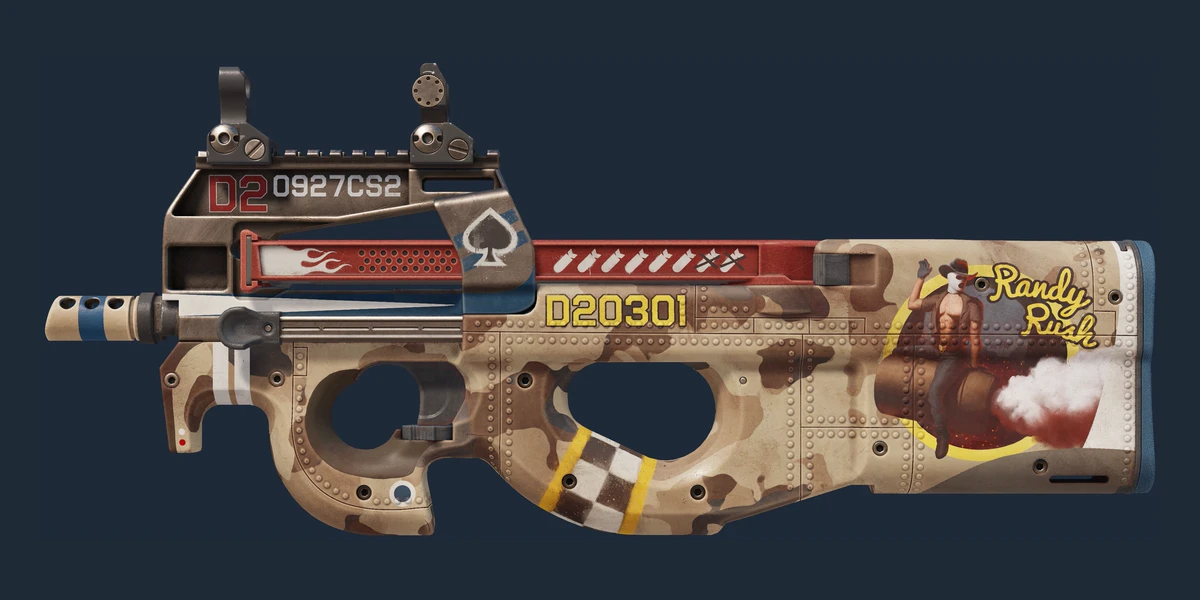 Previzualizare P90 | Randy Rush (Uzură minimă)